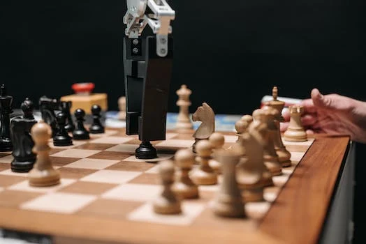 AI Playing Chess against a Humman
